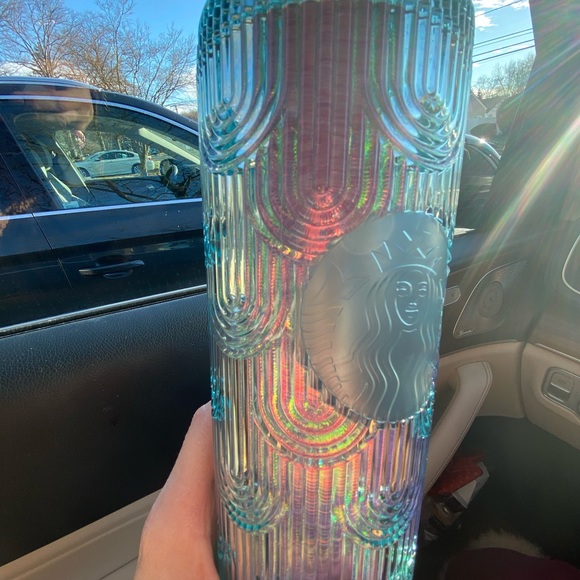 Starbucks Tumbler Mermaid Scale Iridescent - Venti 24oz - Picture 8 of 9